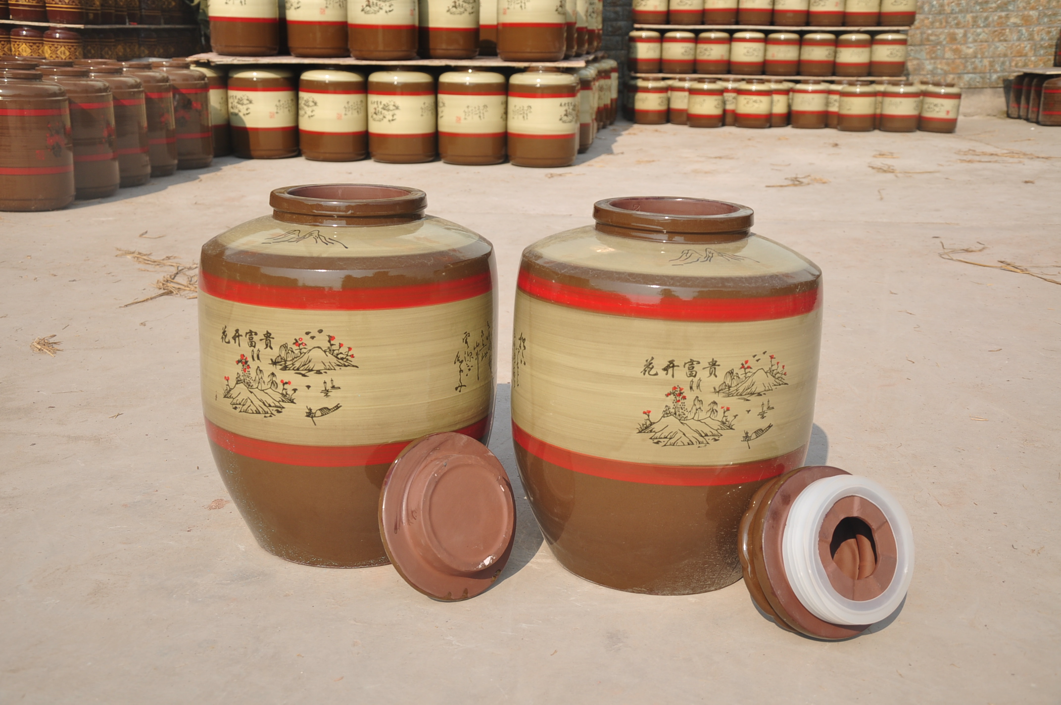 30-500斤陶瓷新葡的京集团350vip8888(花开富贵)