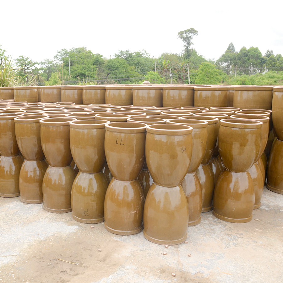 100斤土陶发酵缸货场