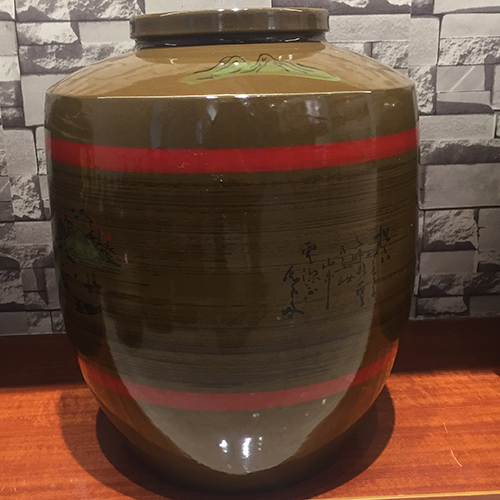 30-500斤陶瓷新葡的京集团350vip8888(花开富贵橄榄绿)